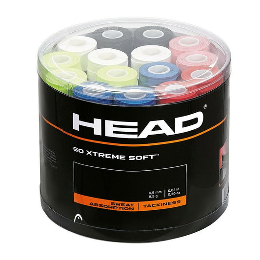 CUBO 60 UDS. OVERGRIPS HEAD XTREMESOFT 285425 MIX