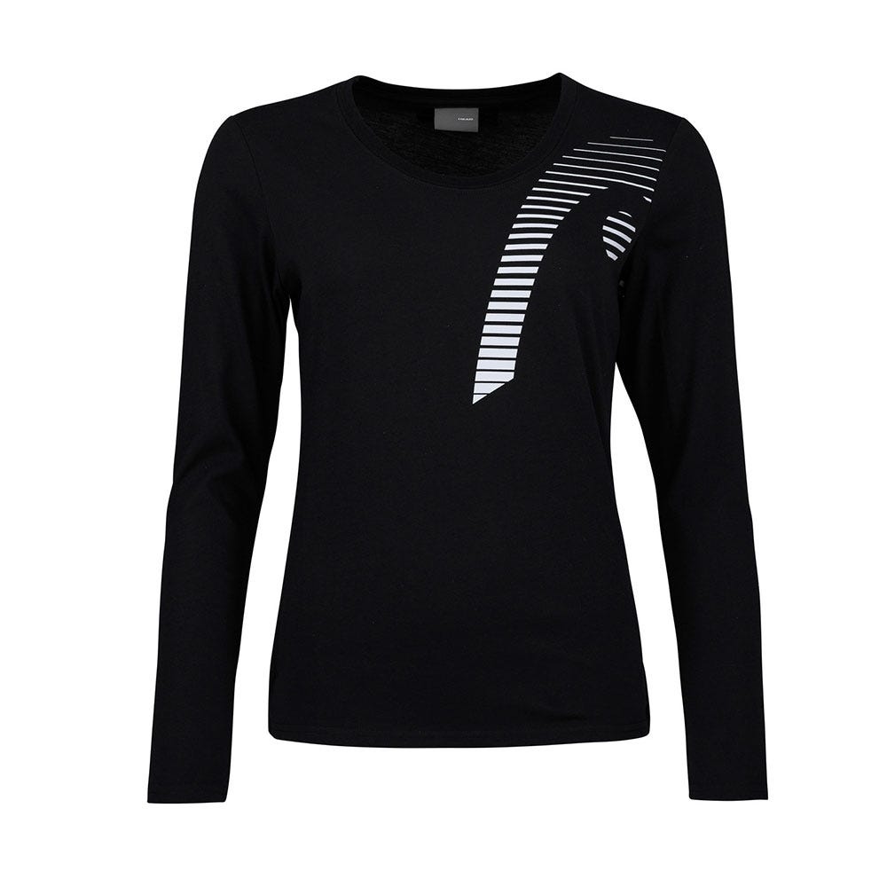 CAMISETA MANGA LARGA HEAD CLUB 21 LINDA NEGRO