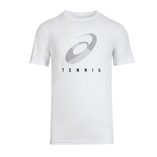 CAMISETA ASICS COURT M SPIRAL WHITE