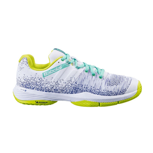 BABOLAT SENSA BLANCO AZUL MUJER 31S22757