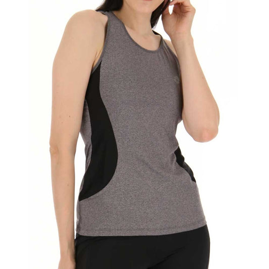 CAMISETA LOTTO RUN FIT W TANK MEL 217383 NEGRO