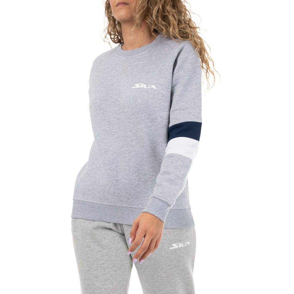 SUDADERA SIUX BELIM MUJER GRIS