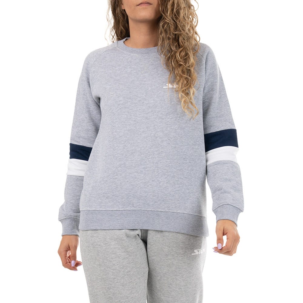 SUDADERA SIUX BELIM MUJER GRIS