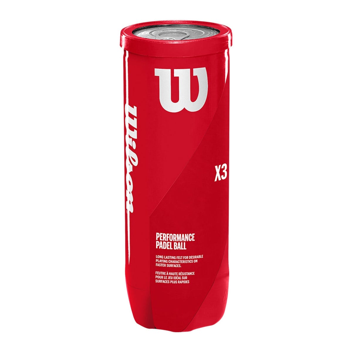 BOTE BOLAS WILSON PADEL X3 BALL