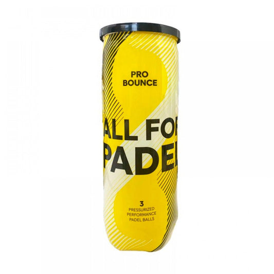 BOTE DE BOLAS ALL FOR PADEL PRO BOUNCE