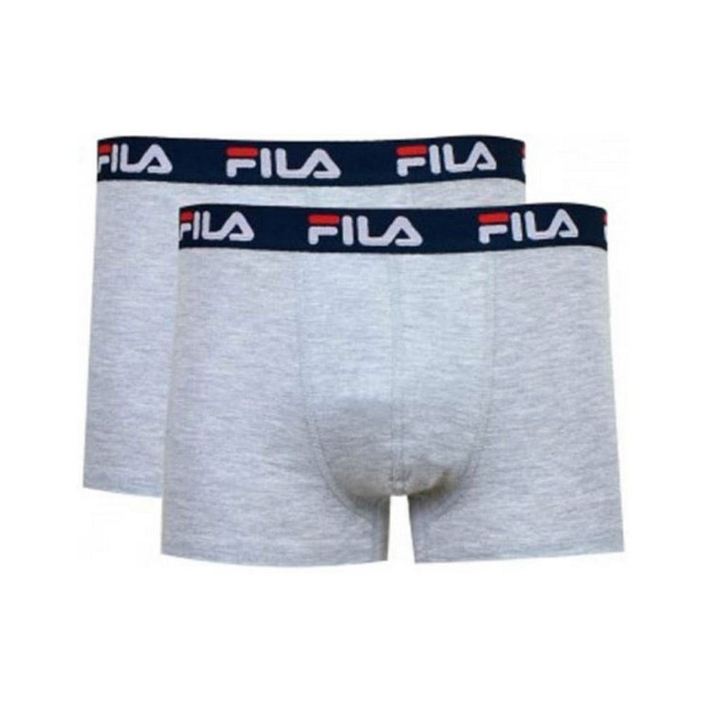 PACK 2 BOXER FILA GRIS CLARO