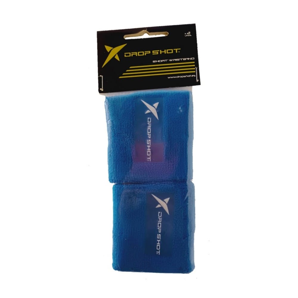 MUÑEQUERA CORTA DROP SHOT AZUL