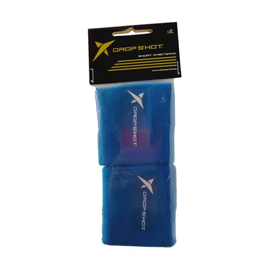 MUÑEQUERA LARGA DROP SHOT AZUL