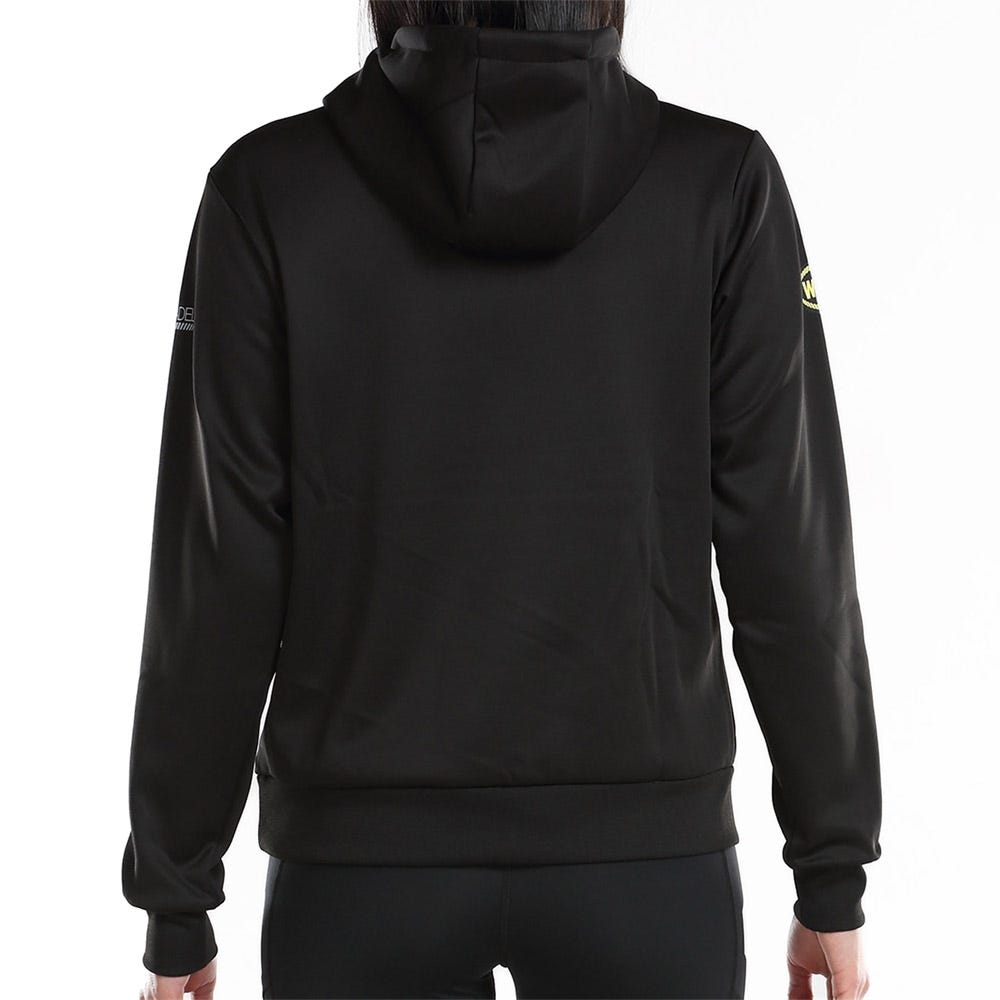 SUDADERA BULLPADEL WPT LESTE MUJER NEGRO