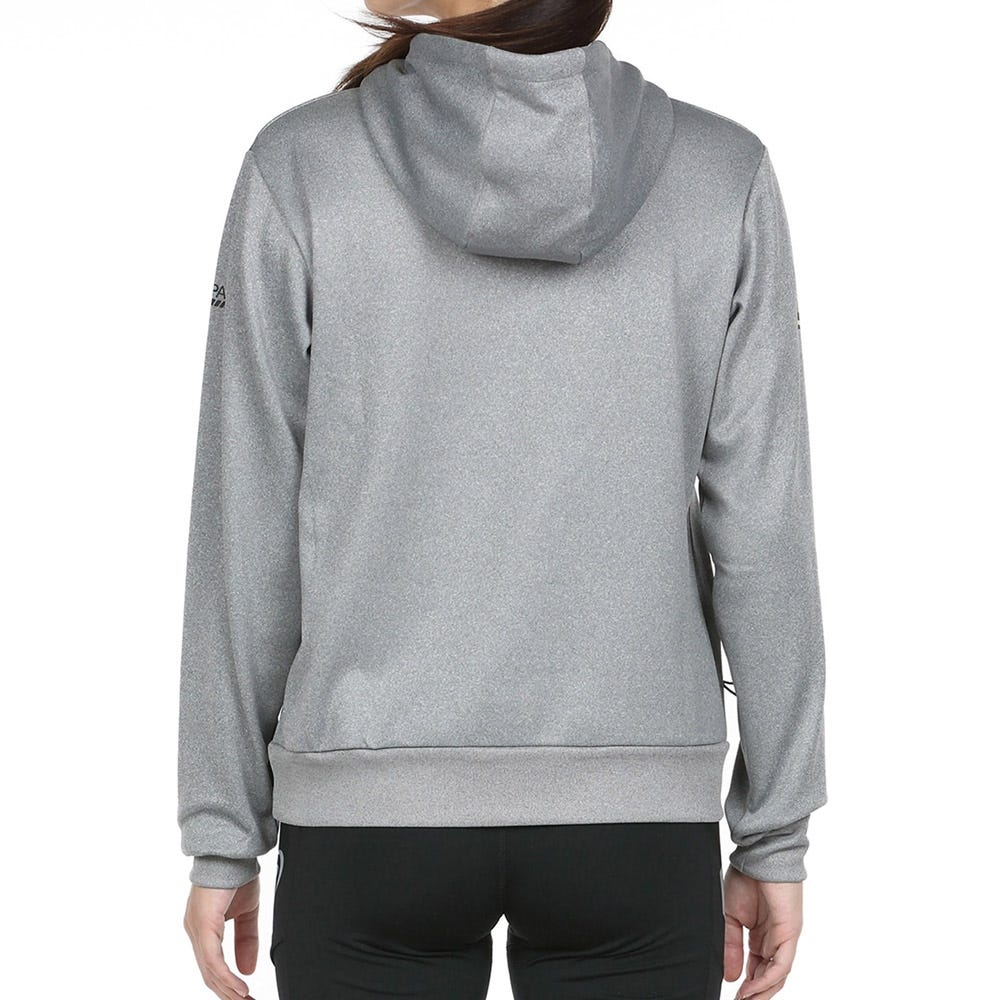 SUDADERA BULLPADEL WPT LESTE MUJER GRIS