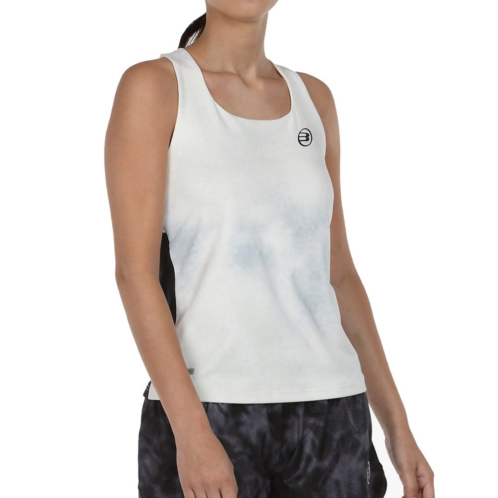 CAMISETA TIRANTES BULLPADEL ENEAL BLANCO
