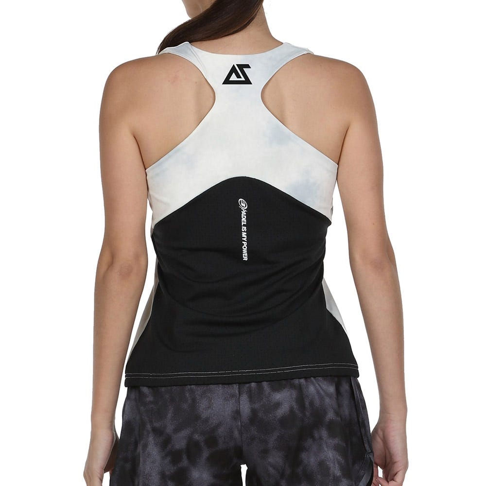 CAMISETA TIRANTES BULLPADEL ENEAL BLANCO