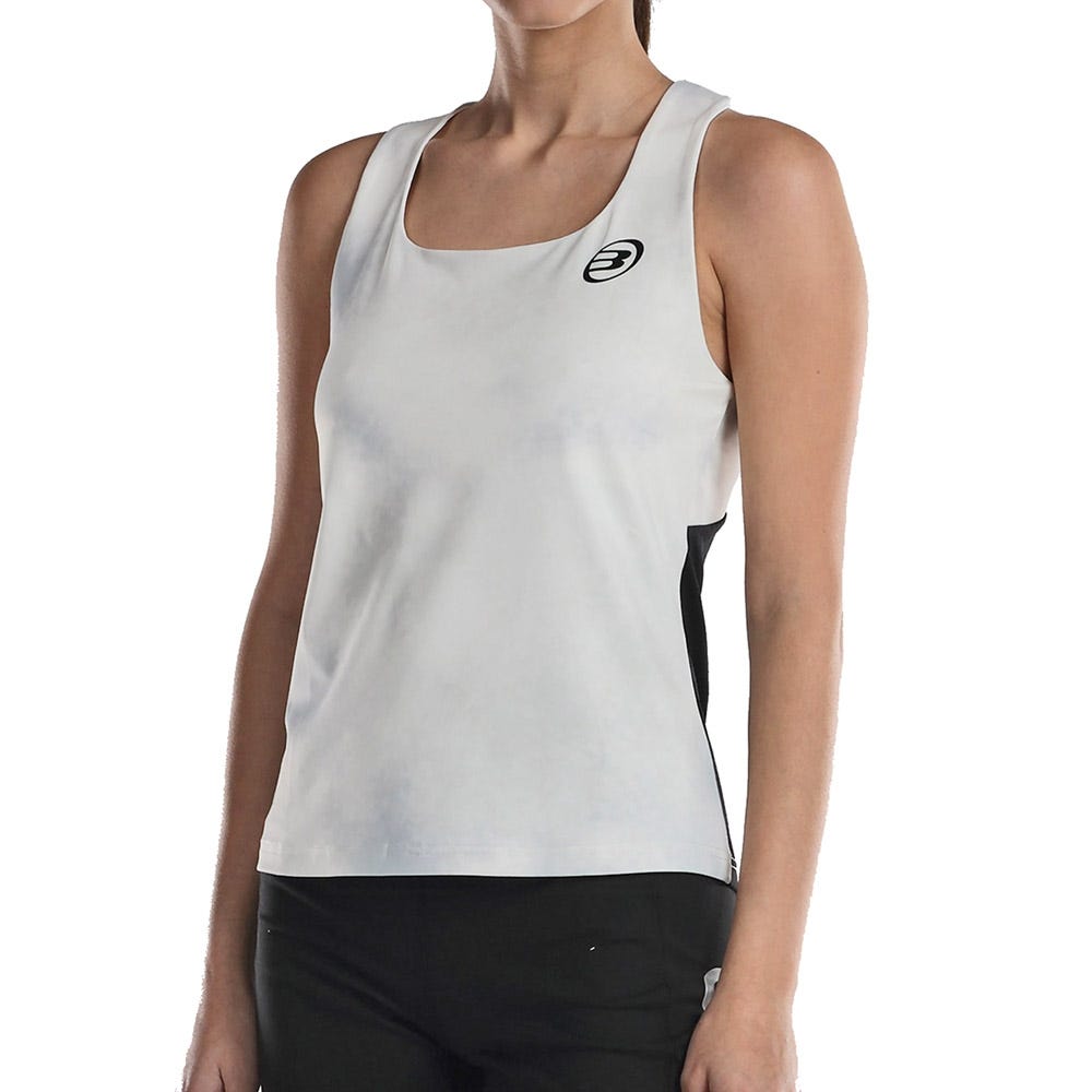 CAMISETA TIRANTES BULLPADEL ENEAL BLANCO
