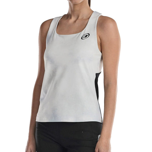 CAMISETA TIRANTES BULLPADEL ENEAL BLANCO