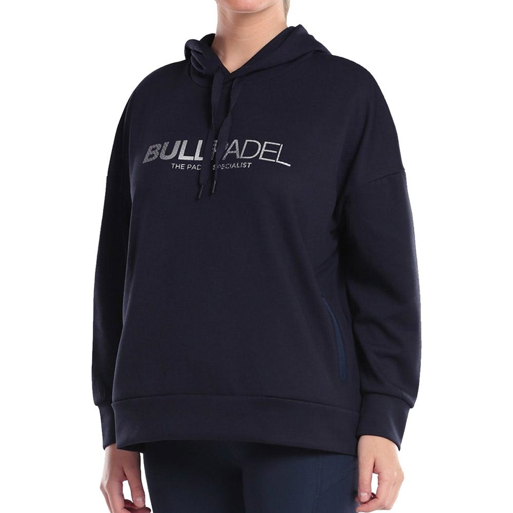SUDADERA BULLPADEL UBATE MUJER AZUL
