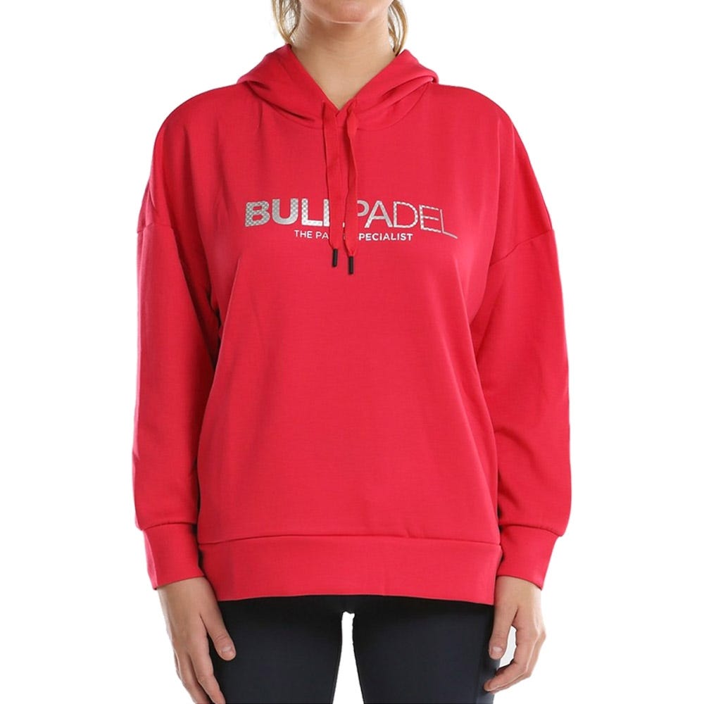 SUDADERA BULLPADEL UBATE MUJER ROSA