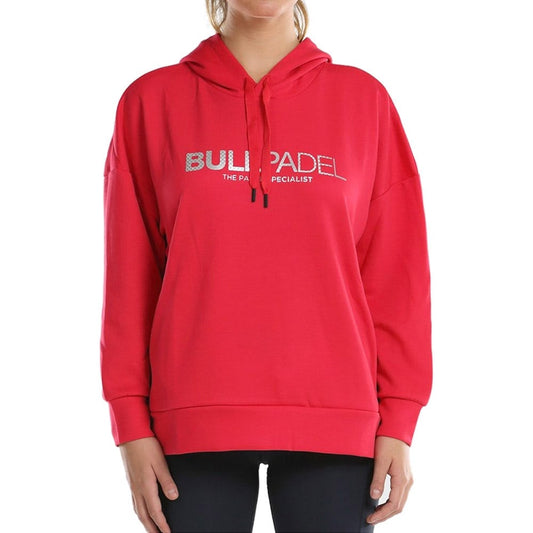 SUDADERA BULLPADEL UBATE MUJER ROSA