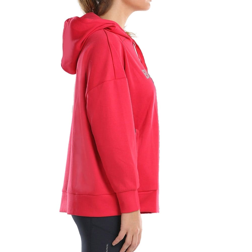 SUDADERA BULLPADEL UBATE MUJER ROSA