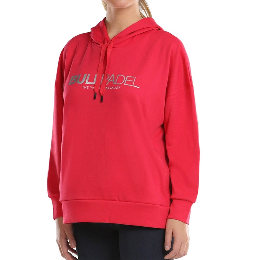 SUDADERA BULLPADEL UBATE MUJER ROSA