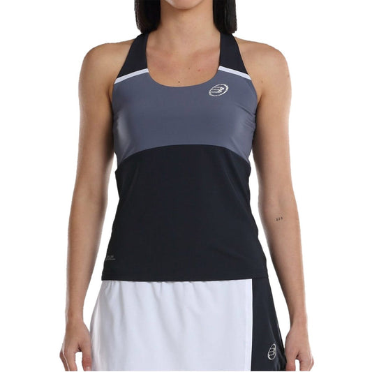 CAMISETA TIRANTES BULLPADEL USELO MUJER AZUL