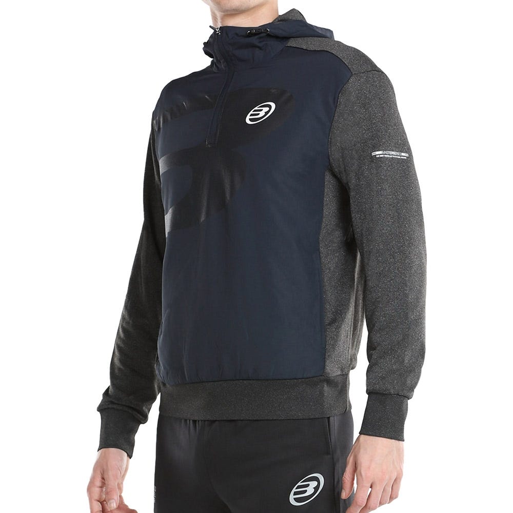 SUDADERA BULLPADEL JUBON NEGRO