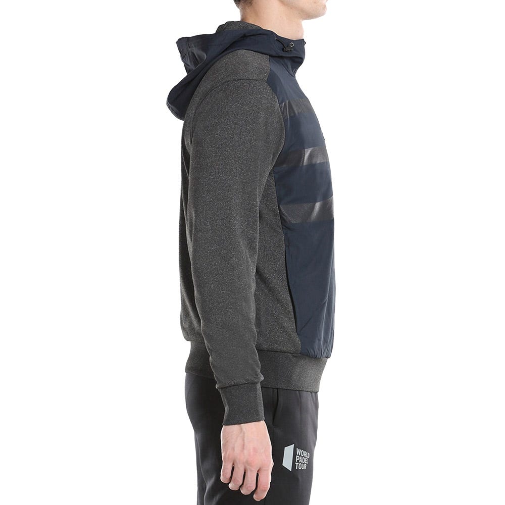 SUDADERA BULLPADEL JUBON NEGRO