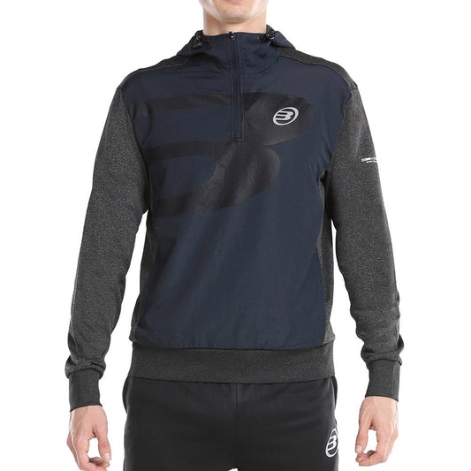 SUDADERA BULLPADEL JUBON NEGRO