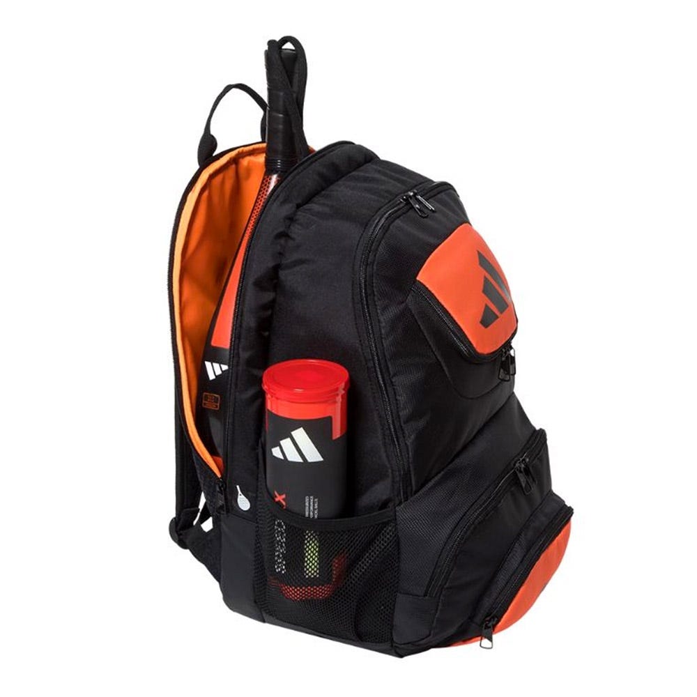 MOCHILA ADIDAS PROTOUR 3.2 NEGRO NARANJA
