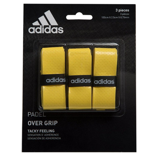 SET OVERGRIP ADIDAS 3 UNIDADES AMARILLO