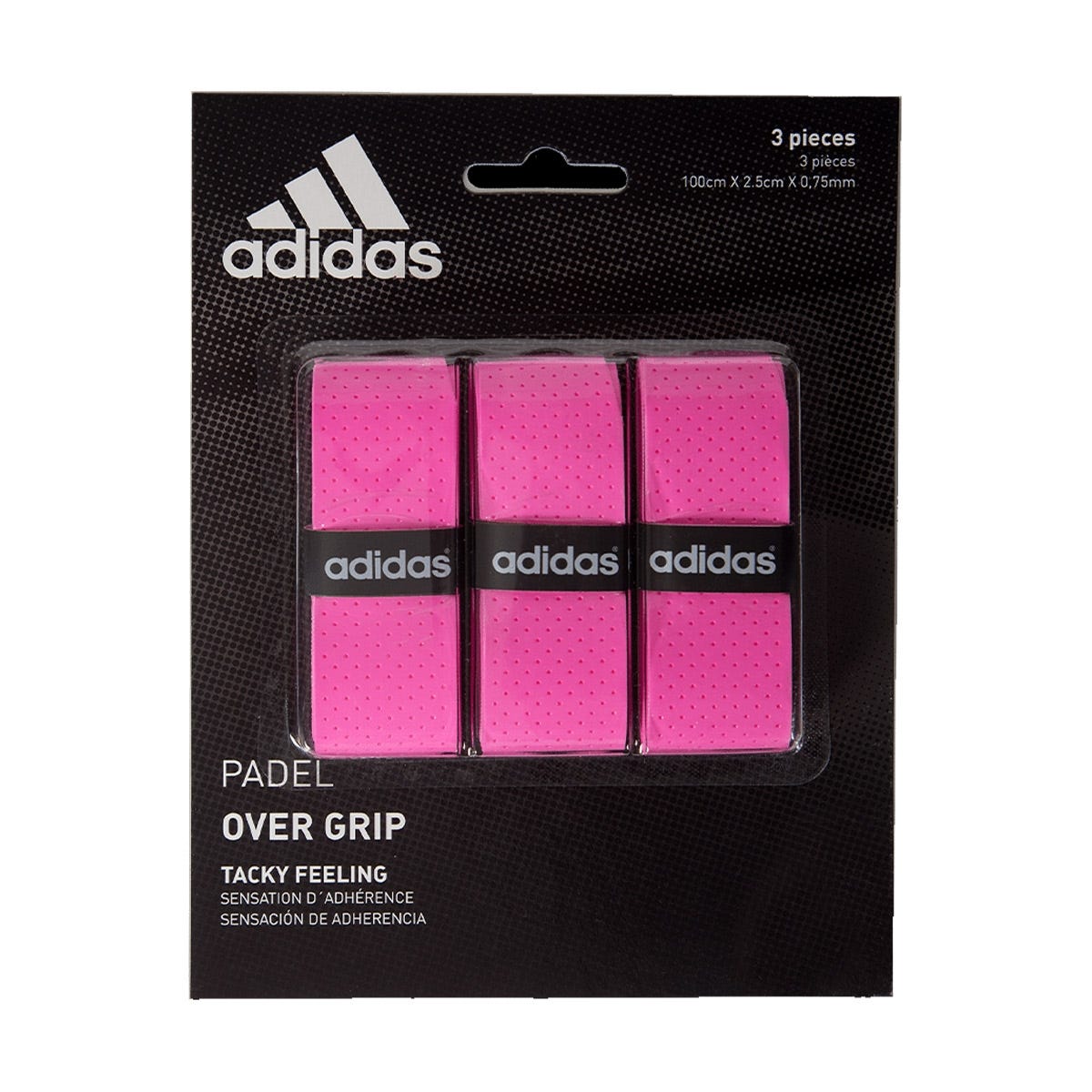 SET OVERGRIP ADIDAS 3 UNIDADES ROSA