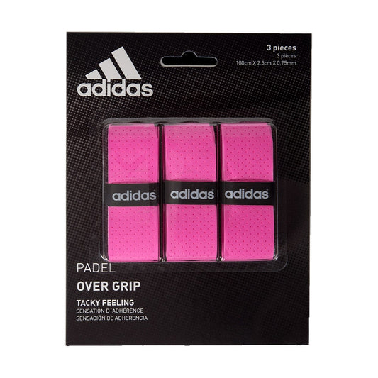 SET OVERGRIP ADIDAS 3 UNIDADES ROSA