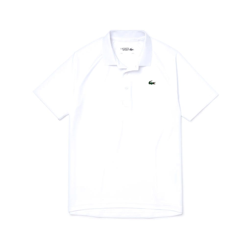 POLO LACOSTE HOMBRE BLANCO
