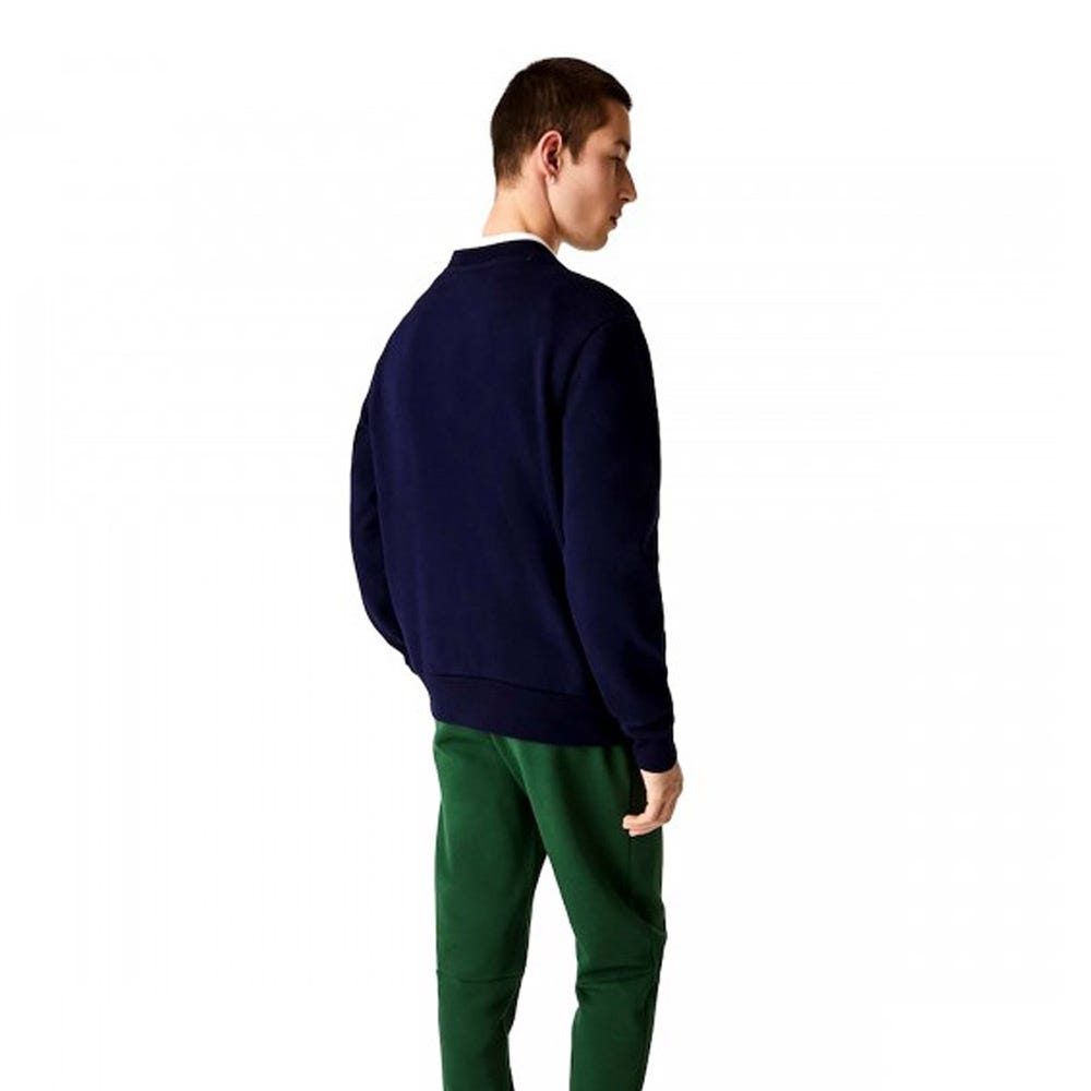 SUDADERA LACOSTE SH9608 AZUL MARINO