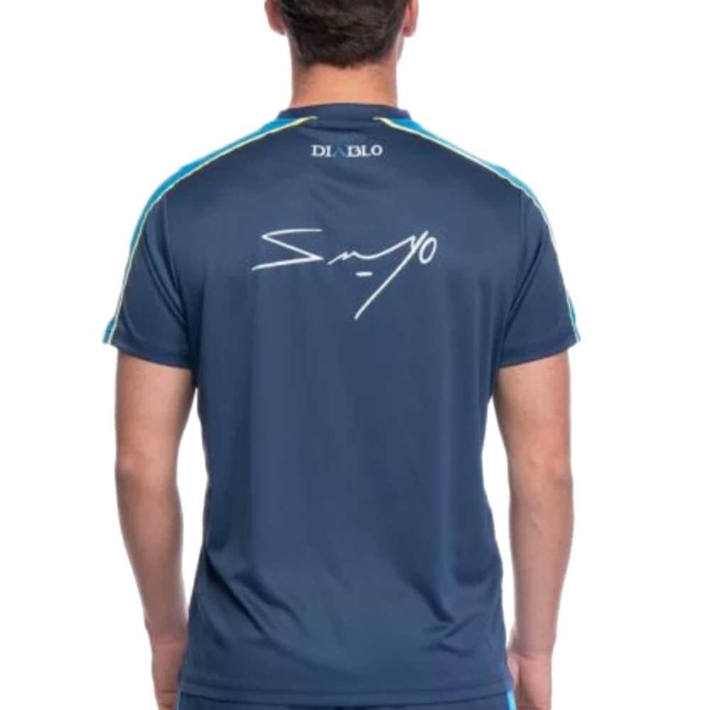 CAMISETA SIUX DIABLO SANYO AZUL