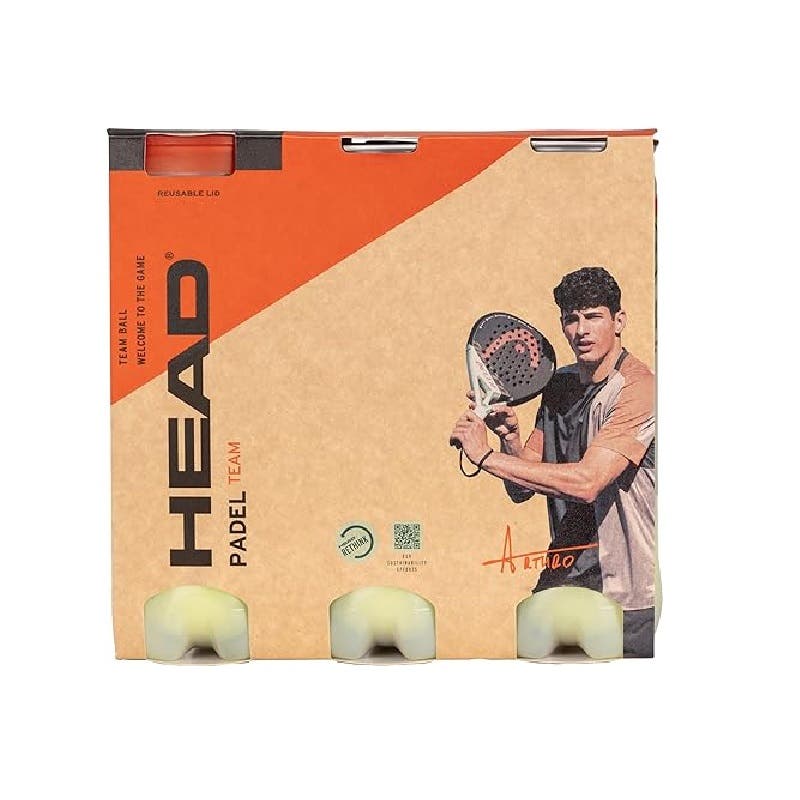 3 BOTES DE 3 PELOTAS HEAD PADEL