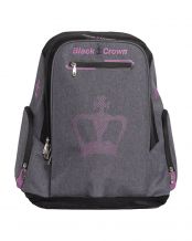 MOCHILA BLACK CROWN PLANET GRIS OSCURO