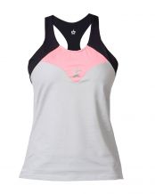 CAMISETA BLACK CROWN MARTA MARRERO GRIS CORAL MUJER