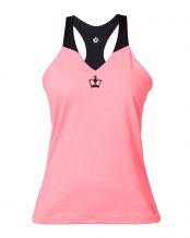 CAMISETA BLACK CROWN MARTA MARRERO 02 MOYA CORAL NEGRO MUJER