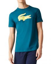 CAMISETA LACOSTE VERDE AMARILLO