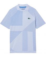 POLO LACOSTE LMQ BLANCO AZUL