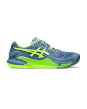 ASICS GEL RESOLUTION 9 AZUL VERDE 1041A330 400