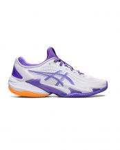 ASICS COURT FF 3 CLAY BLANCO MORADO MUJER