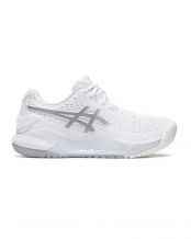 ASICS GEL-RESOLUTION 9 BLANCO PLATA MUJER 1042A208-100