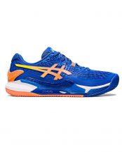 ASICS GEL-RESOLUTION 9 CLAY AZUL NARANJA 1041A385 960