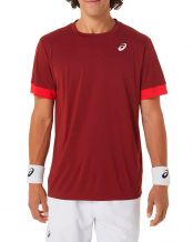 CAMISETA  ASICS COURT SS TOP ROJO