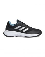 ADIDAS GAMECOURT 2 NEGRO BLANCO MUJER