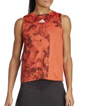 CAMISETA DE TIRANTES ADIDAS PARIS NARANJA MUJER