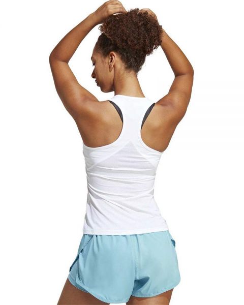 Camiseta ADIDAS Tirantes Club Blanco Mujer - para el ejercicio