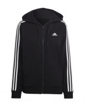 SUDADERA ADIDAS  3S FT FZ R NEGRO  MUJER