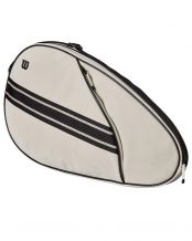 FUNDA WILSON PADEL PREMIUM COVER BEIGE NEGRO